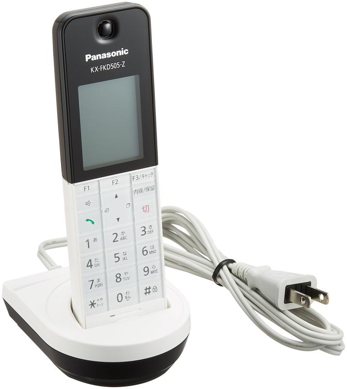 【中古】パナソニック 増設子機 ホワイト KX-FKD505-Z