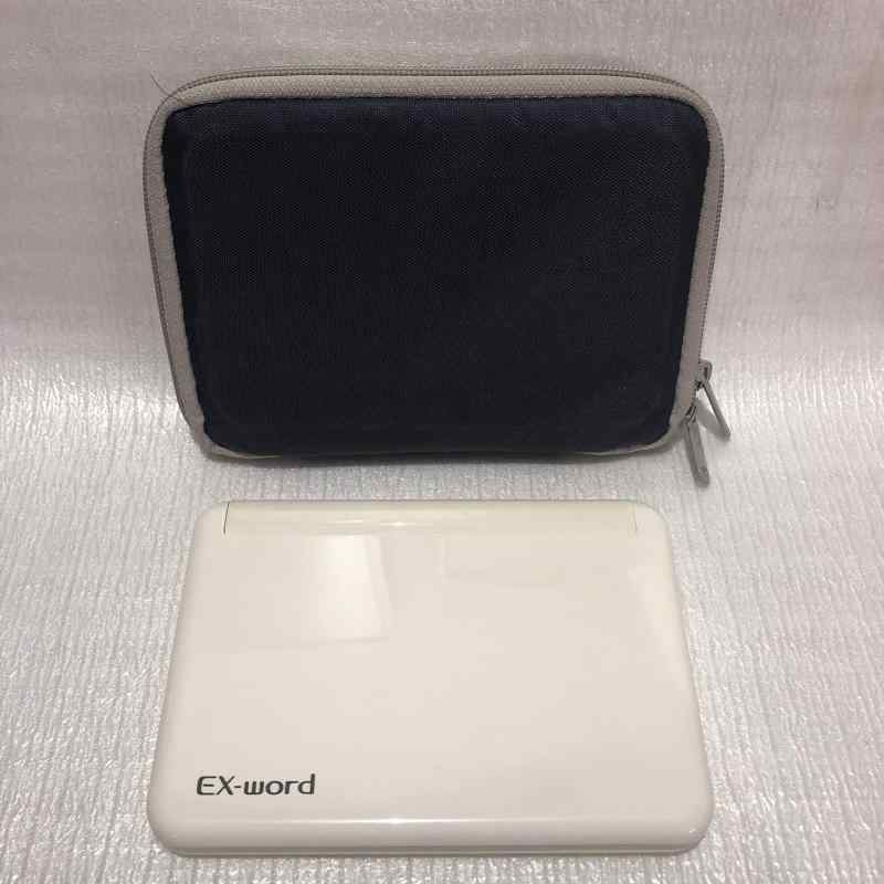 【中古】カシオ計算機 電子辞書 EX-word XD-K4700　（XD-K4800の学校販売版 高校生・大学受験対応/ホワイト　170コンテンツ）｜ソファポテト