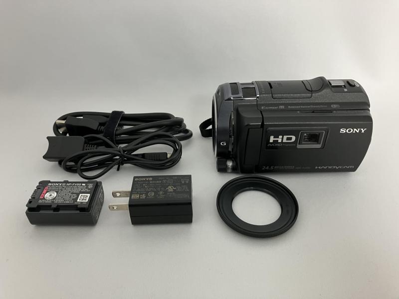 【中古】SONY ビデオカメラ Handycam PJ800 内蔵メモリ64GB ブラック HDR-PJ800/B|ソファポテト