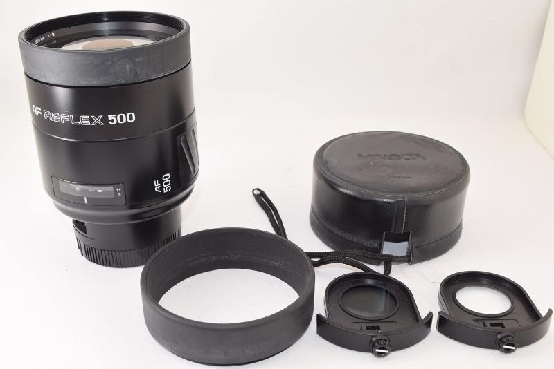 【中古】Minolta AF レンズ 500mm F8 レフレックス