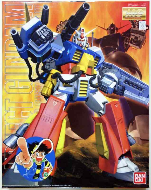 【中古】MG 1/100 プラモ狂四朗専用モビルスーツ PF-78-1 パーフェクトガンダム (機動戦士ガンダム)|ソファポテト