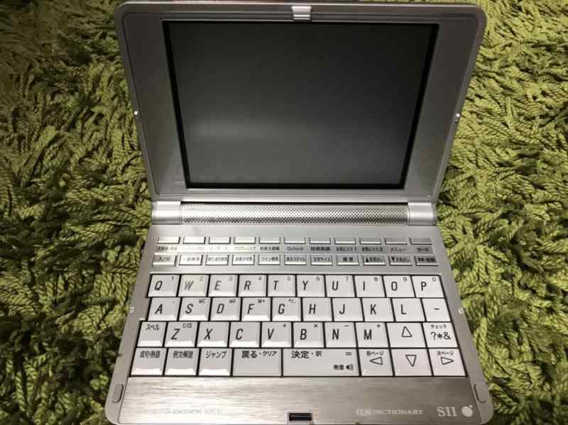 【中古】SEIKO 集積回路 DICTIONARY 陰電子字引き SR-G9000 (英語本格真似形 34コンテンツ寄せあつめる 声音相応う 高事こまかVGA液晶積み上げる)