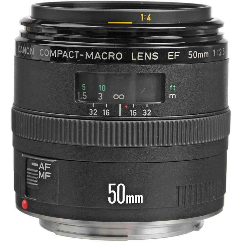 【中古】キヤノン EF 50 粍 f / 2.5コンパクトマクロレンズ
