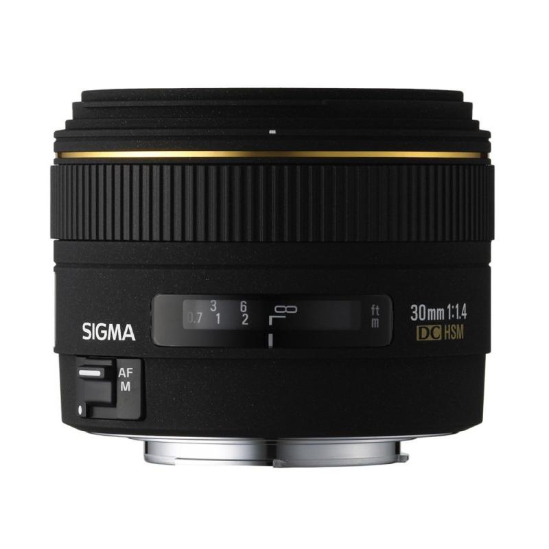 【中古】シグマ 30粍 F1.4 EX DC デジタル専用 HSM フォーサーズ用