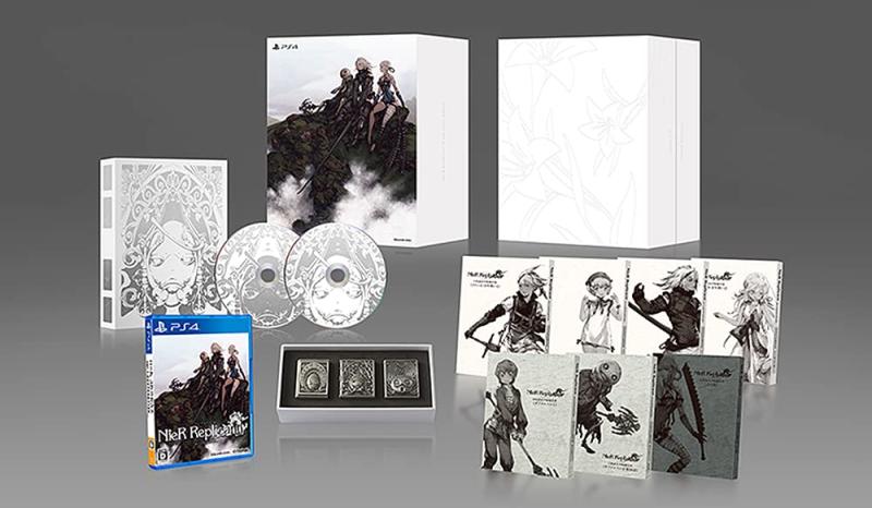 【中古】e-store ニーア レプリカント ver.1.22474487139.』版「White Snow Edition オリジナルスチールブックケース付 PS4