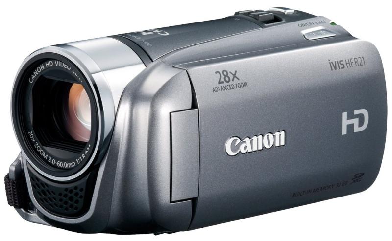 【中古】Canon デジタルテレビカメラ iVIS HF R21 内蔵記憶装置32GB