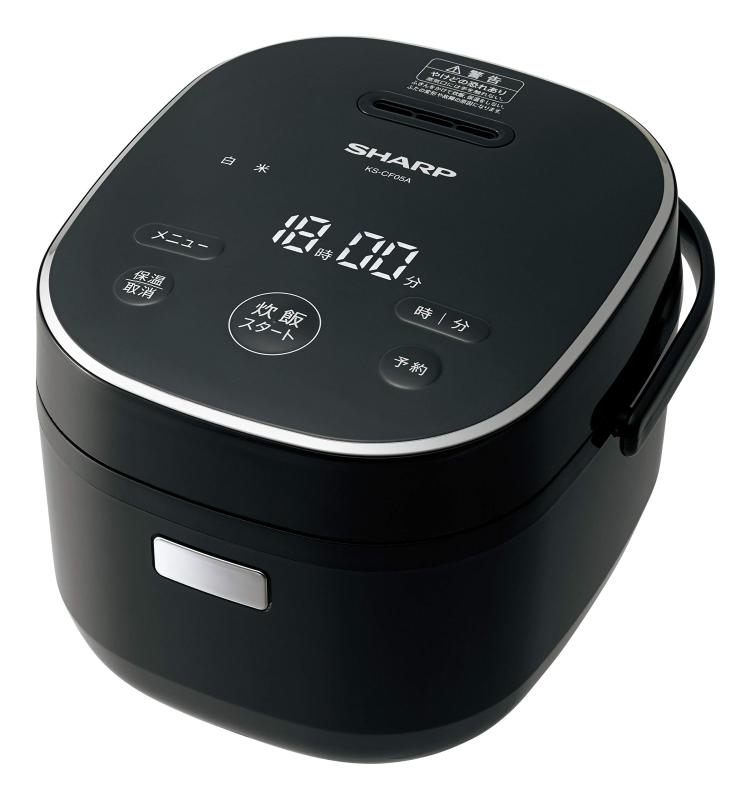 【中古】シャープ パン調理機能付 ジャー炊飯器 3合炊き KS-CF05A