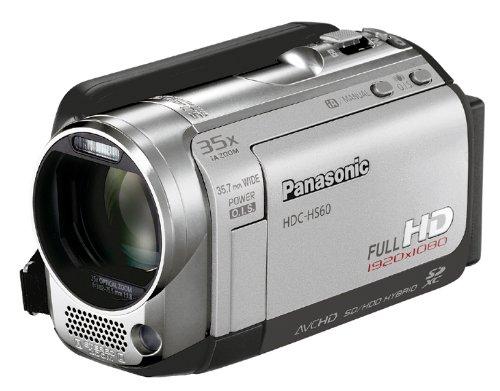 【中古】パナソニック デジタルハイビジョンビデオカメラ HS60 少年しろがね色 HDC-HS60-S (HDD160GB)