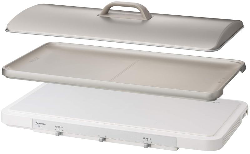 【中古】パナソニック IHデイリーホットプレート ホワイト KZ-CX1-W