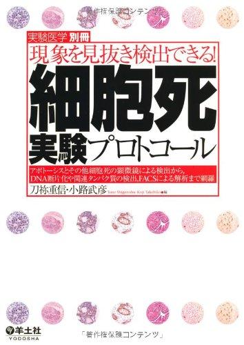 【中古】細胞死実験プロトコール―現象を見抜き検出できるアポトーシスとその他細胞死の顕微鏡による検出から、DNA断片化や関連タンパク質の検出、FACSによる解析まで網羅 (実験医学別冊)