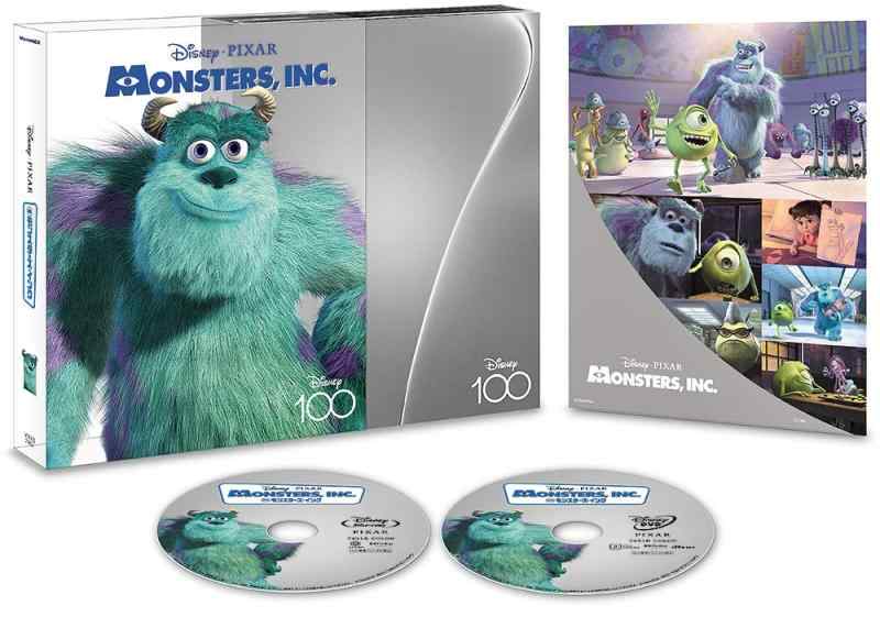 【中古】モンスターズ・インク MovieNEX Disney100 ～版 [青み花の冠+ヴィデオディスク+デジタル転写物+MovieNEX世界] [Blu-ray]