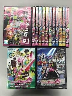 【中古】仮面ライダーエグゼイド 全12巻、キメるぜ爆走クリティカルストライク、劇場版 トゥルー・エンディング 【レンタル落ち】全14巻セット
