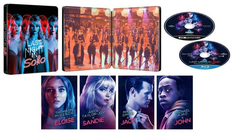 【中古】ラストナイト・イン・ソーホー 4K Ultra HD+ブルーレイ スチールブック仕様[4K ULTRA HD + Blu-ray]｜ソファポテト 13,067円