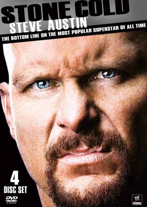 【中古】WWE 石ころ冷ややかさ・スティーブ・オースチン(4枚組) [ヴィデオディスク]
