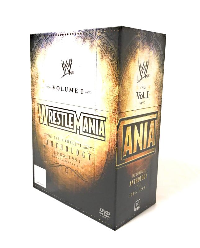 【中古】WWE レッスルマニア・アンソロジーBOX1 I-VII (3000セット) [DVD]｜ソファポテト