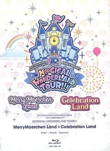 【中古】【Blu-ray】THE IDOLM＠STER CINDERELLA GIRLS 10th ANNIVERSARY M＠GICAL WONDERLAND TOUR MerryMaerchen Land ＆ Celebration Land