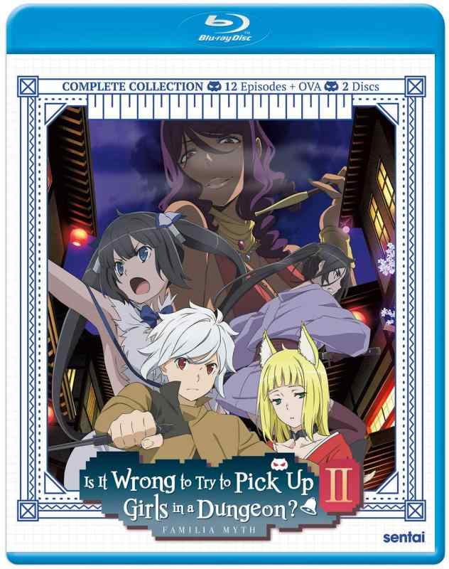 【中古】Is It Wrong To Try To Pick Up Girls In A Dungeon: Season 2 [Blu-ray]｜ソファポテト