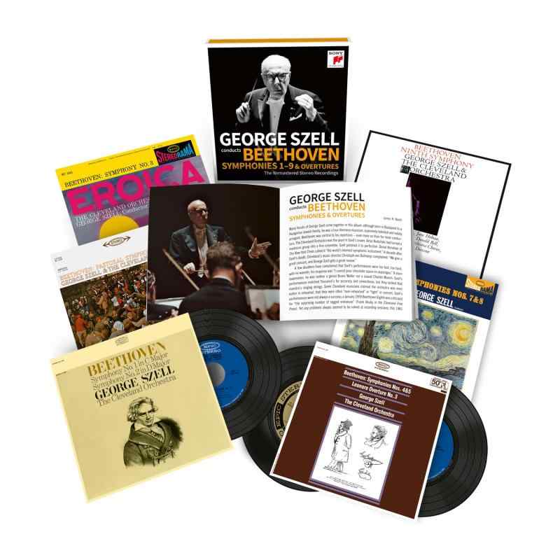 【中古】George Szell conducts Beethoven Symphonies 1-9 & Overtures