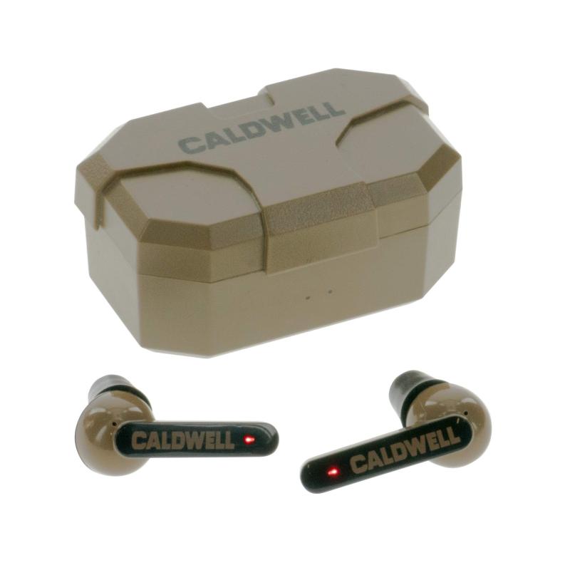 [Caldwell] E-Max Shadows FDE 23デシベル NRR - Bluetooth繋ぎ合わせるによる陰電子聴取防御すること 罷めさせる、狩り立てる、範囲用 Black (黒いこと)