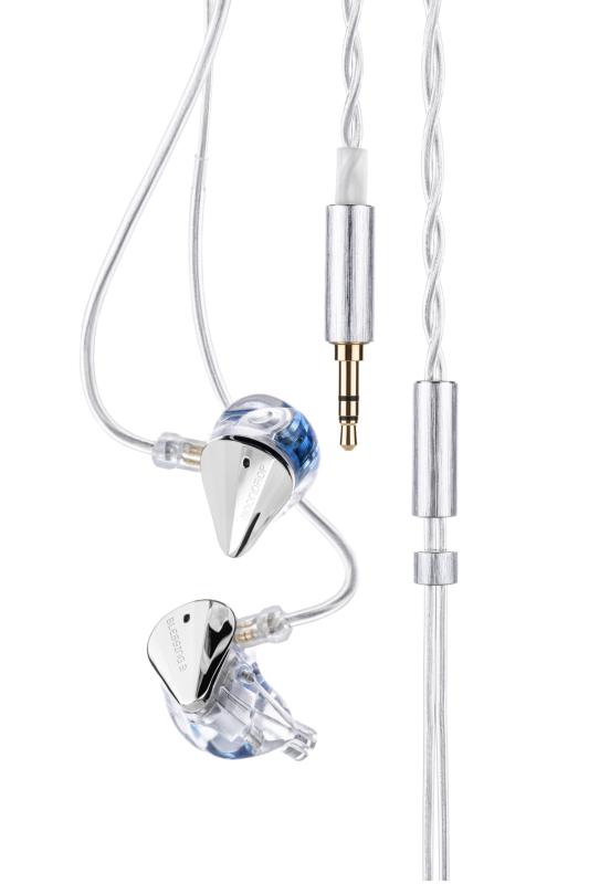 【2023VGP金賞】 水月雨 Moondrop Blessing 3 HIFI イヤ電話機 カナル型 有線 2DD＋4BA 変わり種 3.5粍繋ぎ 0.78粍2pinコネクタデザイン