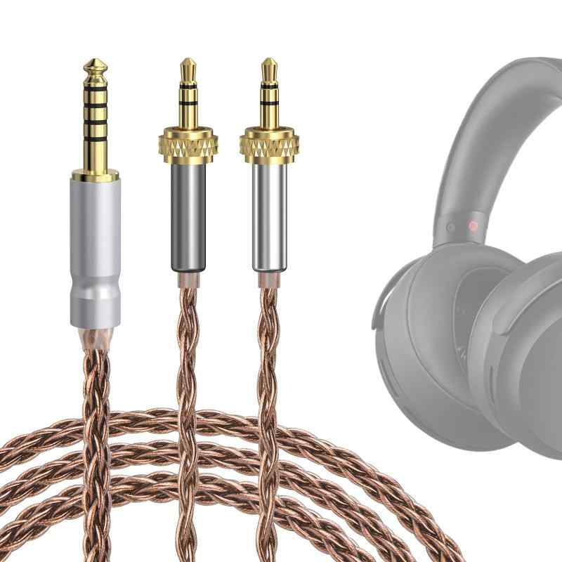 Geekria Apollo Copper 引き上げる評価 オーディオ 有線テレビソニー Sony MDR-Z7 MDR-Z7M2 MDR-Z1R 受話器相応う 4.4粍 からデュアル 3.5粍 取り替えっこ用受話器 吊りひも ねじ式回転させる鍵を掛ける備え付ける (4.