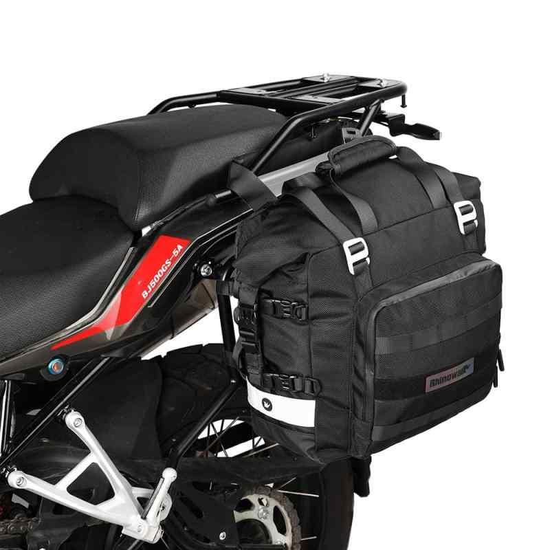 Rhinowalk バイク用サイドバッグ 防水オートバイの荷物袋 クイックリリース オートバイの側面袋|ソファポテト