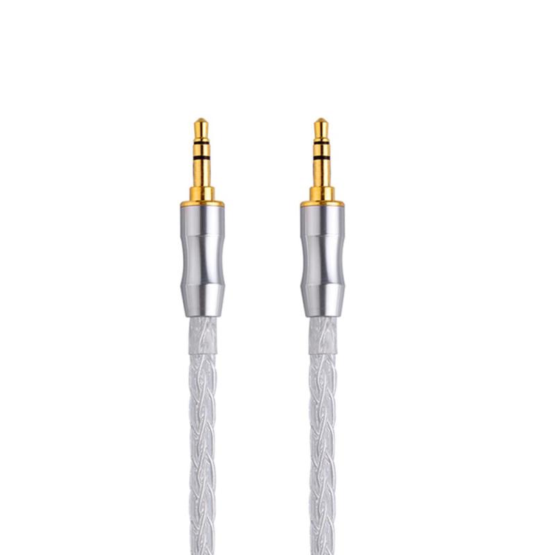 5N純銀 MDR-1A 1000XM3 1000XM4 1000XM5 MDR-XB950BT 1AM2 1ADAC 1000X 1ABT 100AAP 100ABN 相応う引き上げる評価・有線テレビ【3.5粍 -3.5粍】ビバボ SR5 SR7 MSR