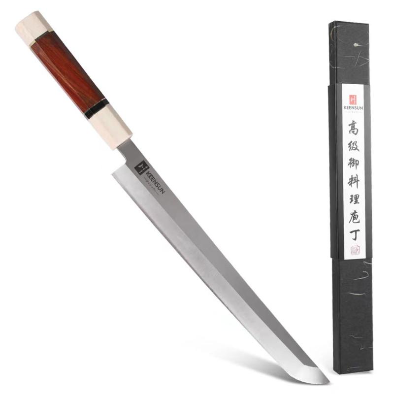 KEENSUN 包丁 マルチパーパス 刺身包丁 柳刃包丁 刃渡り270mm ステンレス鋼|ソファポテト
