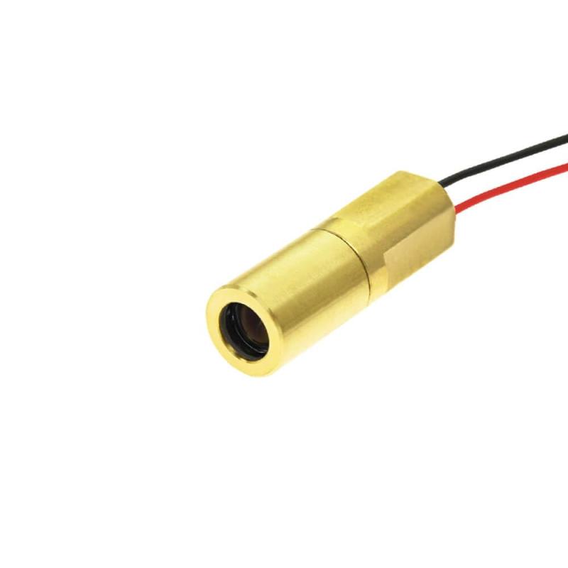 Quarton レーザーモジュール VLM-520-53 LPT (工業用グリーンドットレーザー) 波長：520 nm,クラス2, 広い使用温度範囲：-20℃～+65℃｜ソファポテト