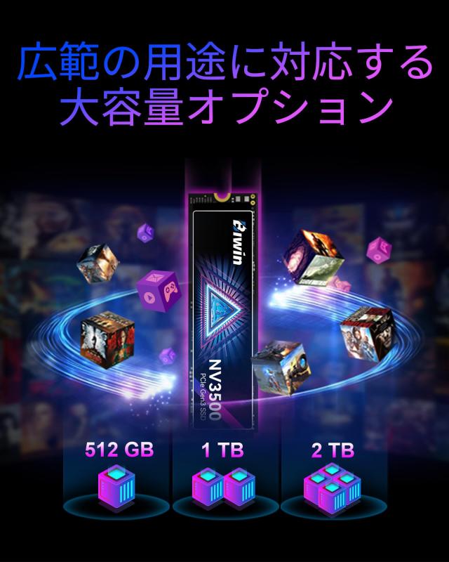BIWIN Black Opal M.2 SSD 高速|ソファポテト