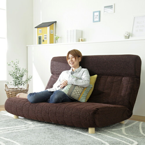 ソファ ソファー リクライニング 2人掛け カーキ ブラック グレー ブラウン 幅：60cm?69cm 奥行き：80cm?89cm 高さ：80cm?89cm ベーシック ミッドセンチュリー モダン ラグジュアリー レトロ 北欧 無地 完成品 無地 布地 1人掛け用 フロアソファ・ローソファ 2人掛け