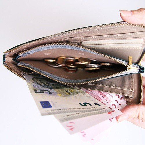 デコブランシェ L字ファスナー 可愛い 本革 長財布 D プレゼント ハンドメイド 手作り レディース おしゃれ 個性的 可愛い ゴージャス 7月セール Painfreepainrelief Com