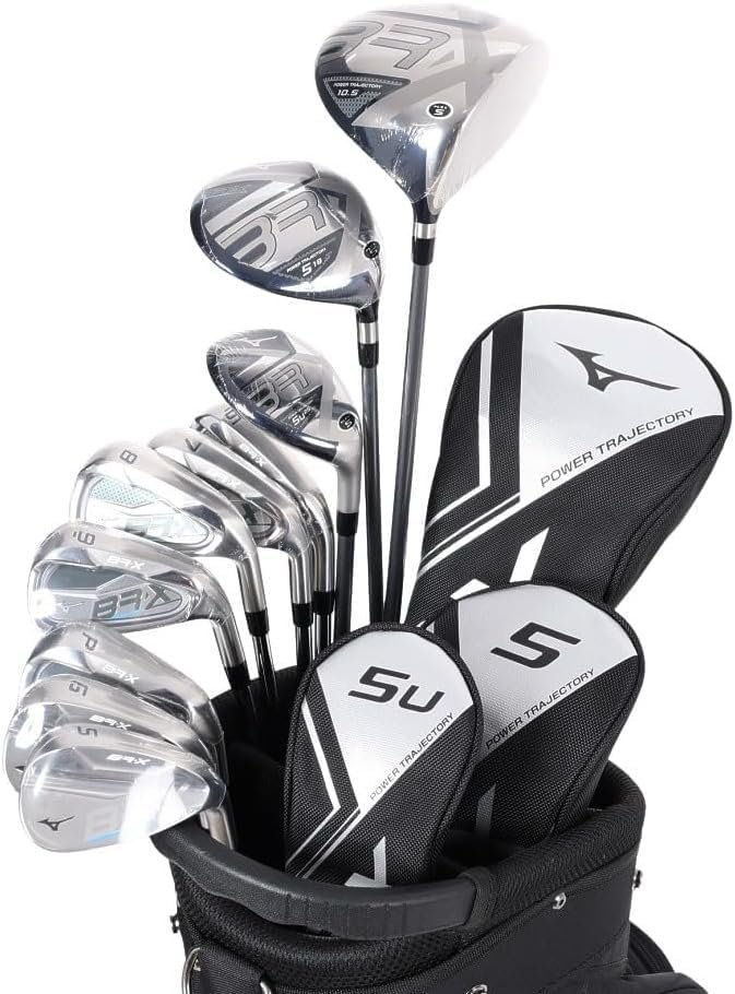 ミズノ（MIZUNO） BR-Xフルセット 10本(DR、FW5、UT5、I6～I9、PW、GW、SW) BR-X 事あたらしい立て坑（R/Men\u0027s）