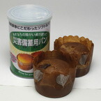 【貨物輸送無料】防災食 非常食 食パンの缶詰 クランベリー＆白いことチョコレート 100ｇ 24缶/箱 あすなろ食パン