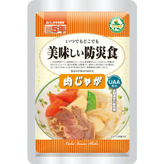 美味しい防災食　豚汁　５０食　非常食　アウトドア　キャンプ　登山等に UAA食品 美味しい防災食 豚汁 180g×50食入り – アルファフーズ
