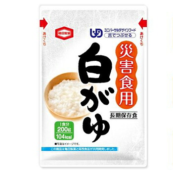 不仕合わせ食用白がゆ 200g 40袋/箱 亀田製菓【貨物輸送無料】