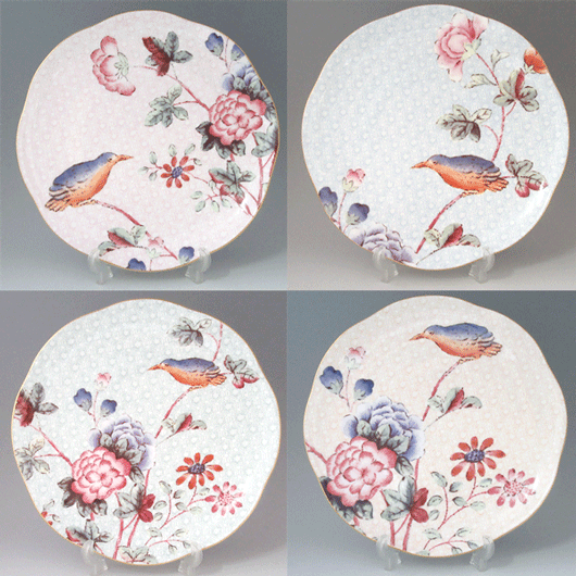 ウェッジウッド ハーレクインコレクション カッコー 一皿4枚書き割り  Wedgwood 連合王国 洋食器 ブランド名