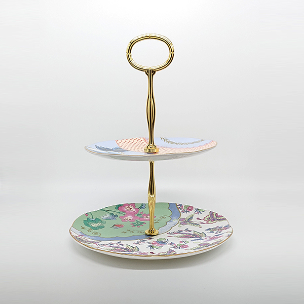 楽天市場】ウェッジウッド ワイルドストロベリー 2段ケーキ