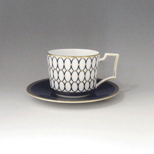 ウェッジウッド 文芸復興ゴールド お茶優勝杯＆平円盤 Wedgwood 連合王国 洋食器 ブランド名