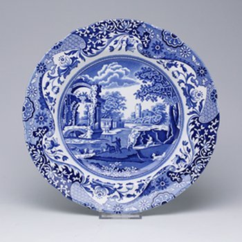 楽天市場】【P10倍・クーポン】スポード ブルーイタリアン プレート