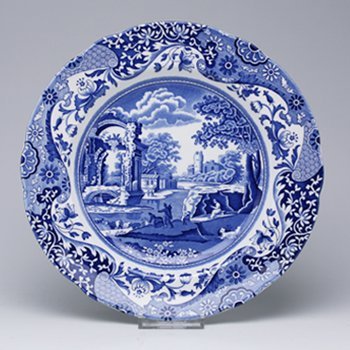 楽天市場】スポード ブルーイタリアン オーバルディッシュ BLI78918-XD