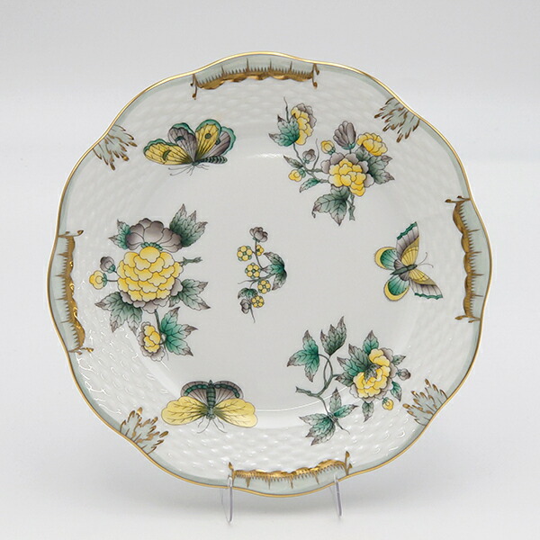 楽天市場】ヘレンド ビクトリア プレート18cmオクタゴナル VBO-4318-0