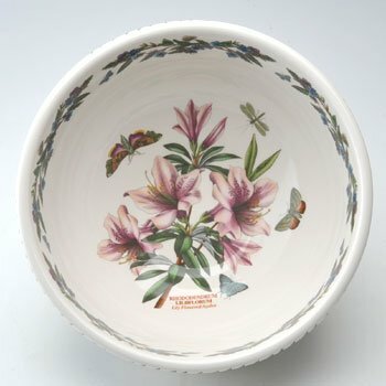 ポートメリオン　ボタニックガーデン　サラダボール28cm Lily Flowered Azalea（リリー）　BG45000　洋食器　イギリス　ボタニック画像