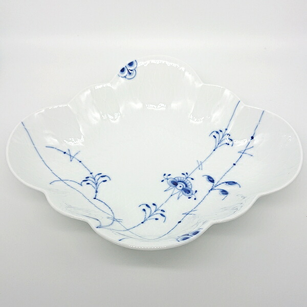 ロイヤルコペンハーゲン ブルーパルメッテ フラワーボウル26×22cm 1025834(2 500 578) 洋食器 デンマーク ブランド