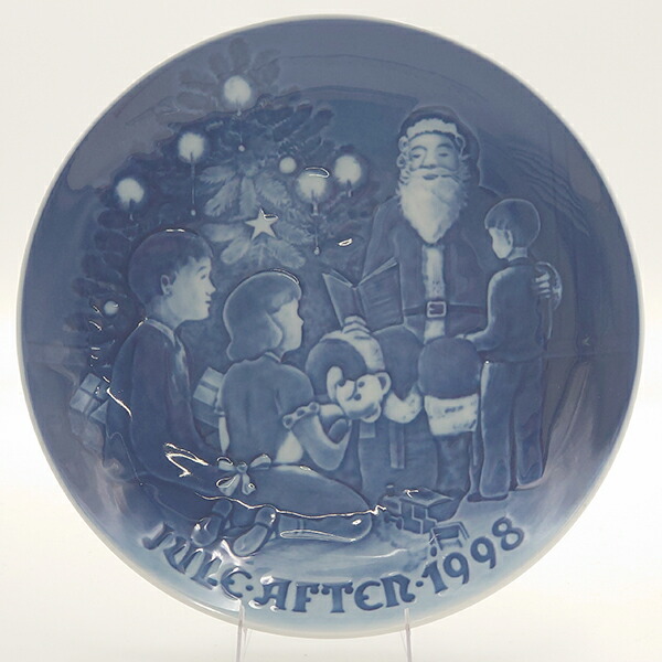 B\u0026G（ビング オー グレンダール） イヤー一皿 1998年 洋食器 デンマーク王国 祝する