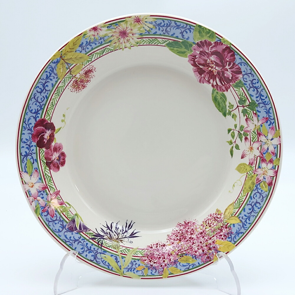 ジアン ミルフルール スーププレート23cm 1643B4AY 洋食器 フランス ボタニカル