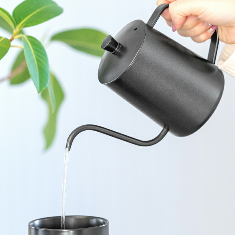 othello ドリップポット 350ml コーヒーポット コーヒードリップポット ステンレス製 ミニ ドリップコーヒー 点滴 ドリップコーヒーポット ハンドドリップ コーヒーケトル コーヒーやかん カフェ ポット 細口ポット やかん 1人用 350ml