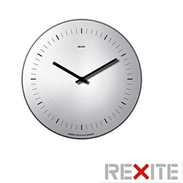 Soho St Rexite Requisite Wall Clock Large Clocks Orario Rexite Requisite Wall Clock Large Clocks Orario Stainless Steel No Digits Displayed