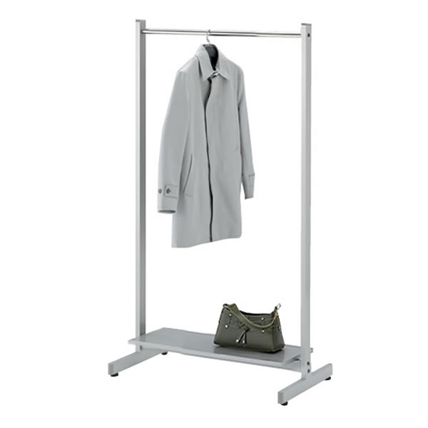イトーキ　ITOKI コートハンガー　アルミフレーム　折りたたみハンガーラック 楽天市場】コートスタンド スチールフレーム キャスタータイプ棚付