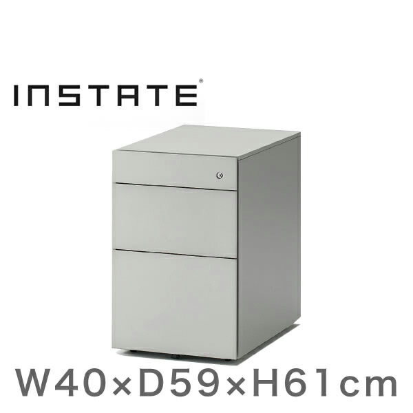 インステート イトーキ ITOKI ワゴン 3段 (スチール塗装) D59 (レギュラー) キャスターロック付 [ 自社便 開梱 設置付 ]｜イトーキオンラインショップ 49,140円